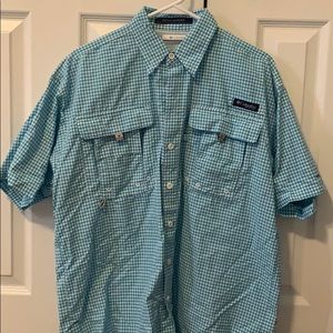 Fishing shirt sleeve button down